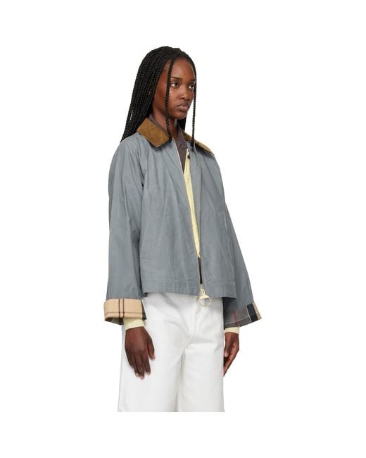 Barbour Blue Catlin Casual Jacket