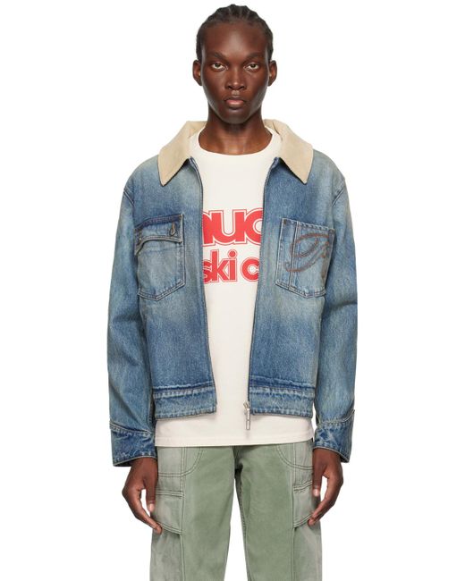 Rhude Western Denim Jacket for Men Lyst UK