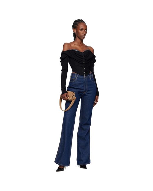 Vivienne Westwood Black Bea Corset Cardigan