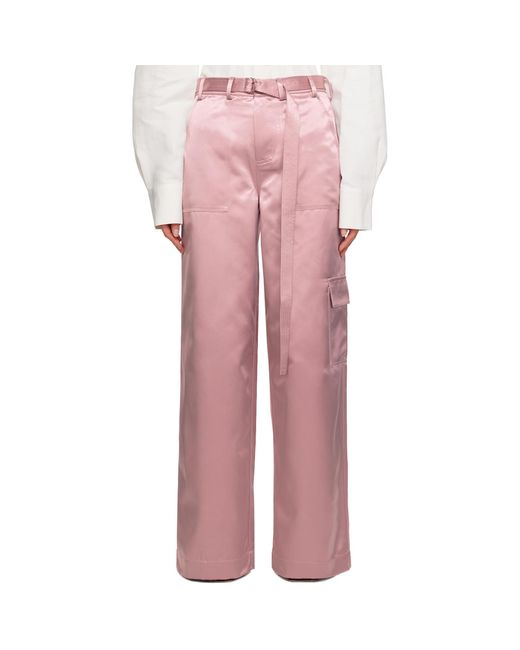 Staud Pink Shay Trousers