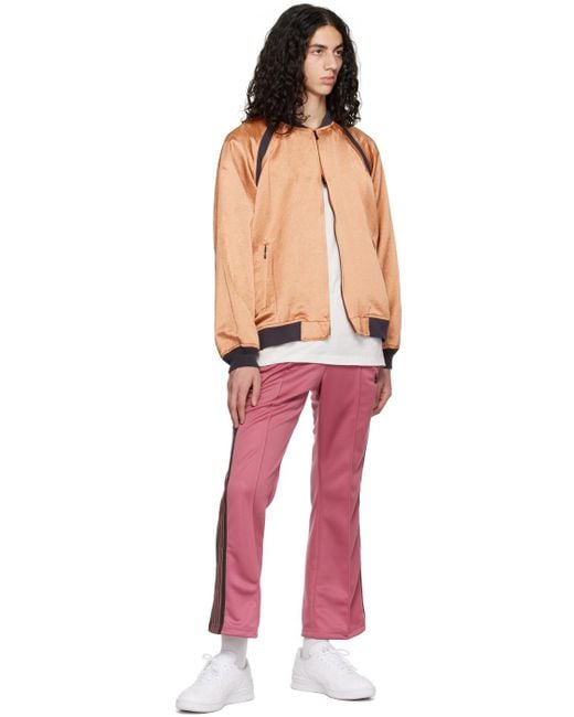 Needles Pink W.s.s. Bomber Jacket for men