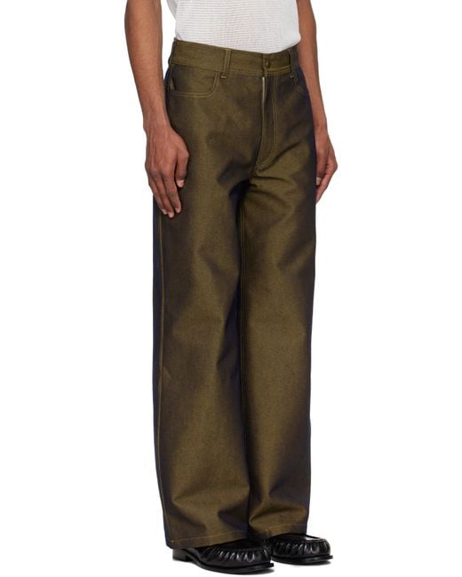 Stanley Raffington Multicolor Two Tone Jeans for men