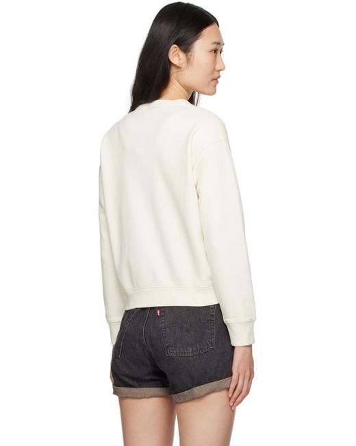 Levi's Off-white Signature Sweater