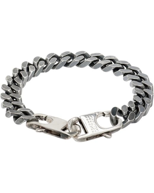 MM6 by Maison Margiela Metallic Chain Bracelet for men