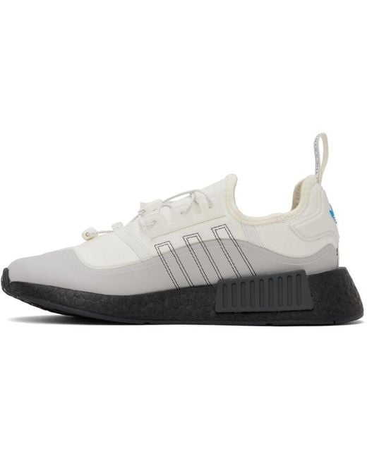 Adidas Originals Black Off-white Nmd R1 Sneakers for men