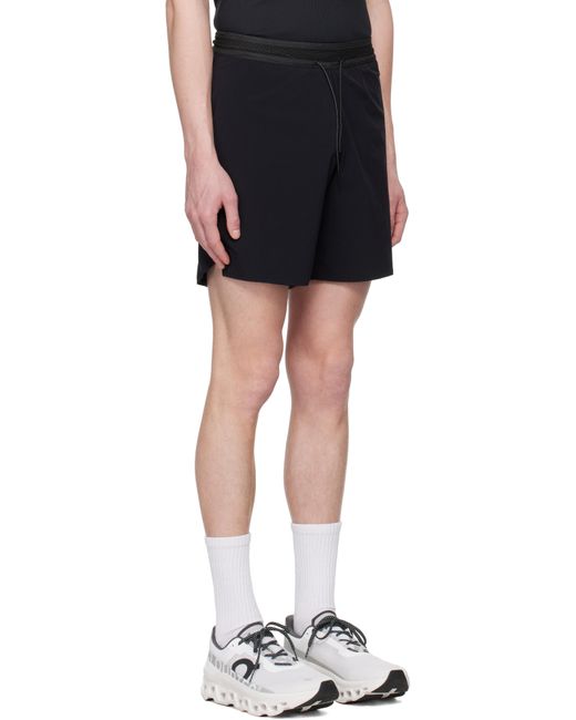 OVER OVER Black Sport Shorts for men