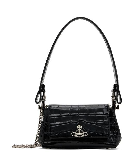 Vivienne Westwood Black Hazel Small Hand Bag