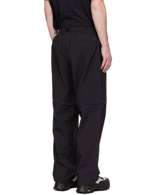 Pantalon de randonnée transformable noir Gramicci pour homme en coloris Black
