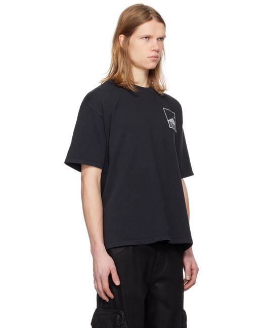 【関税込み】Rhude ブラック Chevron Tシャツ 24321559_57555093_322.jpg