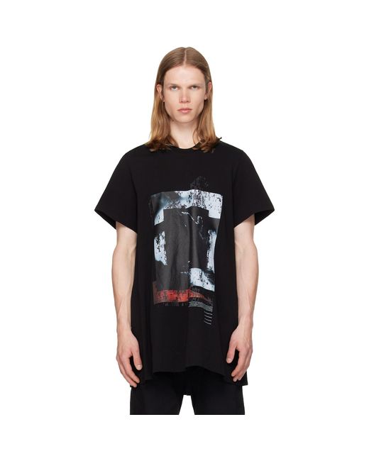 Julius Black Prayer Flare T-Shirt for men