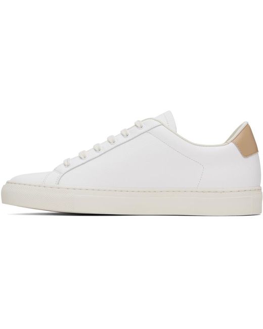 Common Projects White Retro Bumpy Sneakers for men