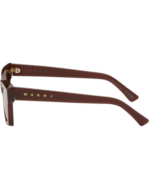Marni Black Brown Retrosuperfuture Edition Edku Sunglasses