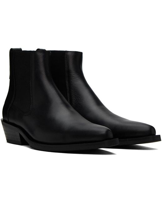 Our Legacy Black Cyphre Chelsea Boots