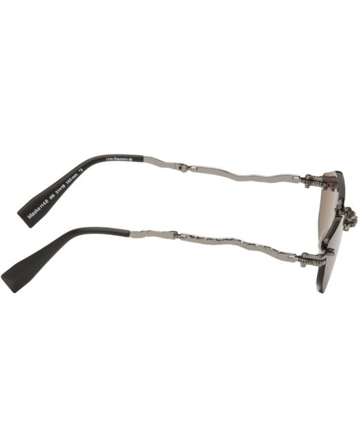 Kuboraum Black Gunmetal H48 Sunglasses for men