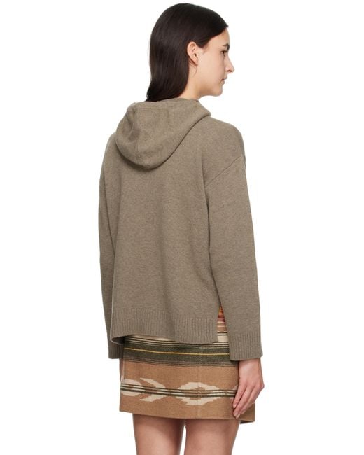 Weekend by Maxmara Brown Jerez Hoodie