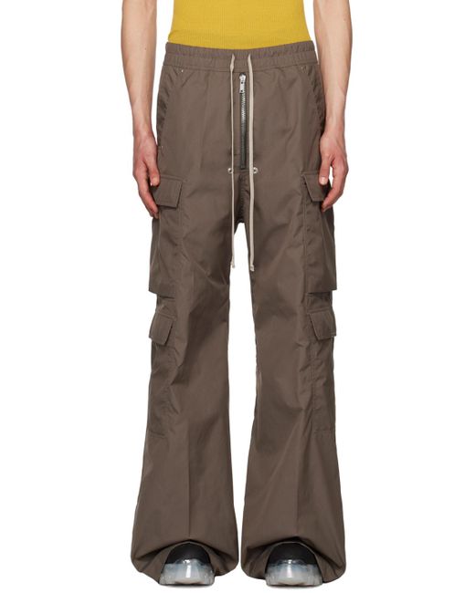 Rick Owens Cargobelas Cargo Pants in Brown for Men Lyst UK