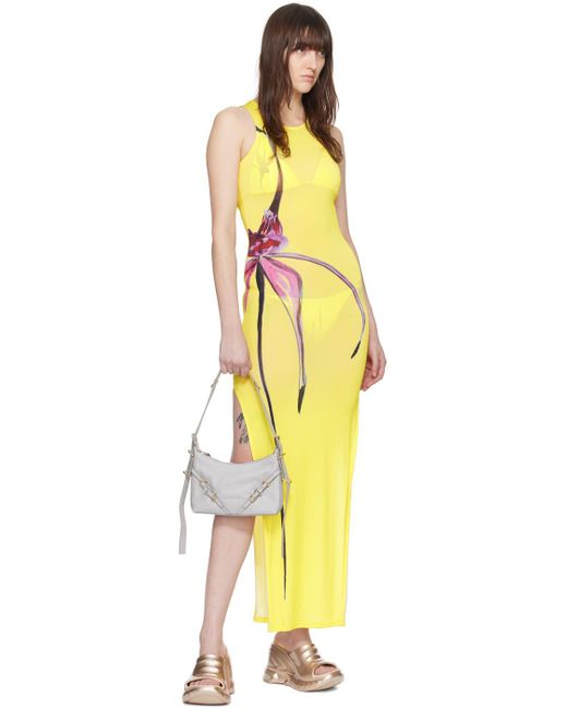 Louisa Ballou Orange Sea Breeze Maxi Dress