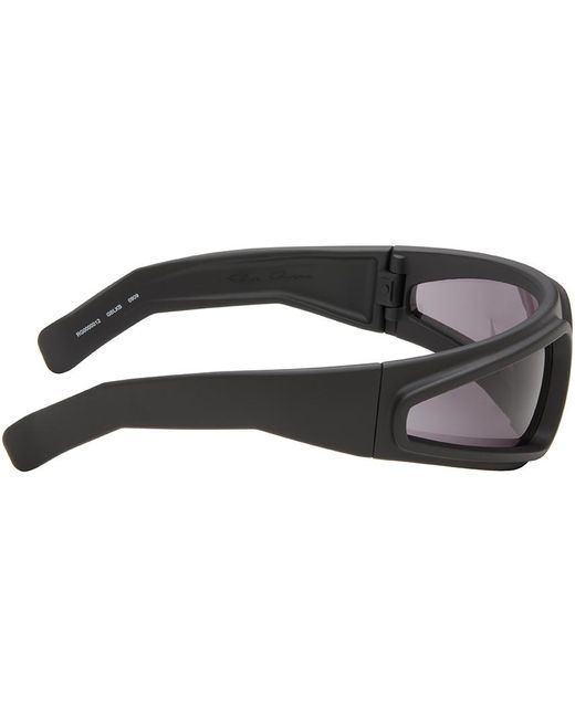 Rick Owens Black Ryder Sunglasses for men