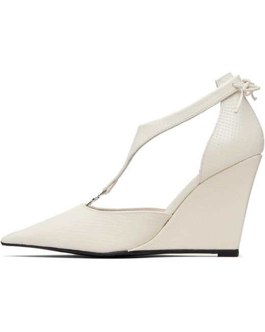 Coperni Black Wedge Stiletto Heels