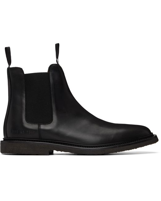 Bottes Chelsea Noires En Cuir Common Projects pour homme en coloris Black