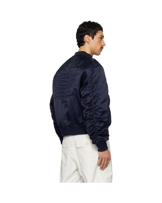 KENZO Blue Paris Jungle Poem' Bomber Jacket for men