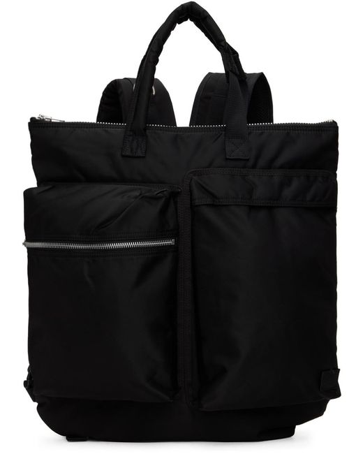 Sacai Black Porter Edition Helmet Backpack for Men | Lyst Canada