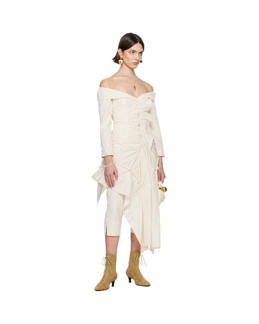 Renaissance Renaissance White Ssense Exclusive Bridal Capsule Capri Leggings