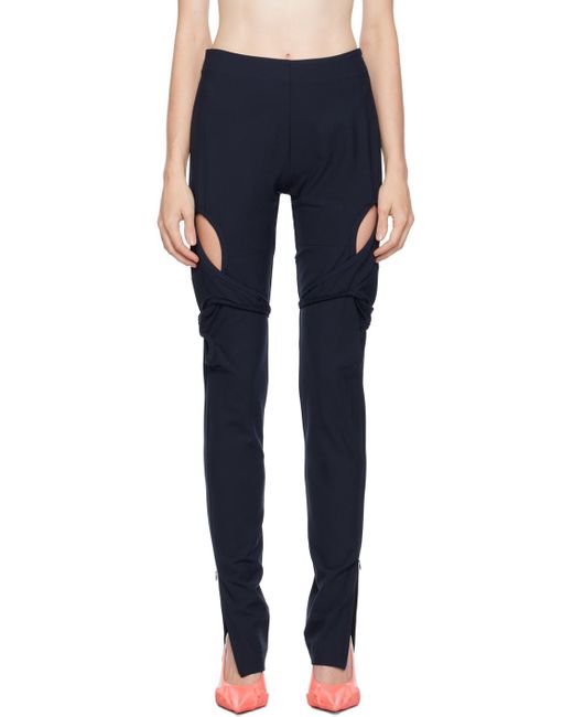 OTTOLINGER Blue Fitted Loop Trousers