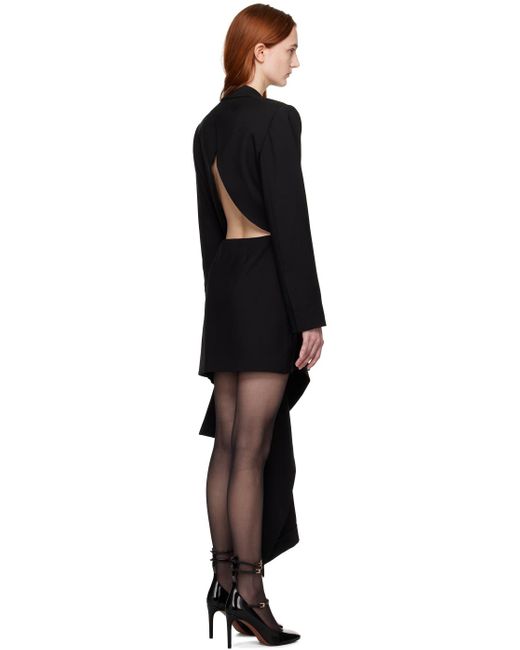 Alaïa Black Tailored Mini Dress