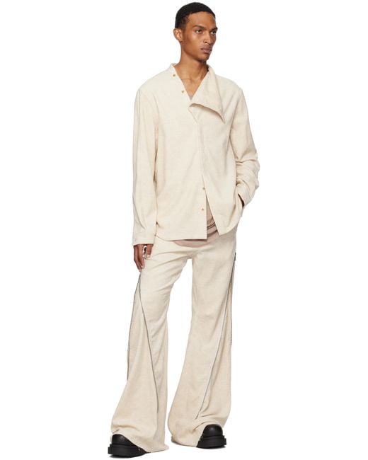 Rick Owens Multicolor Off- Concordians Island Shirt for men