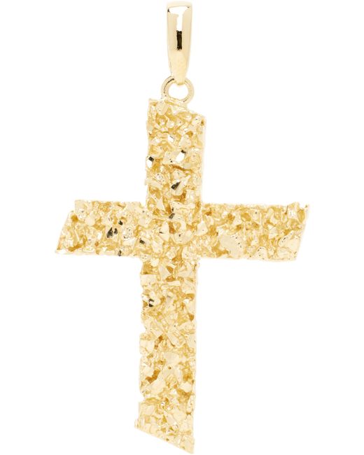 Veneda Carter Metallic Vc053 Signature Flat Cross Pendant for men