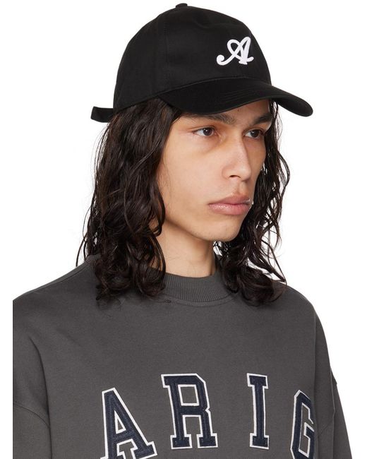 Axel Arigato Black Signature Cap for men