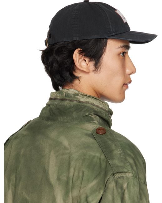 Vivienne Westwood Green Cotton Twill Baseball Cap for men