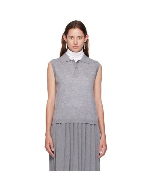 Lisa Yang Purple Lise Polo