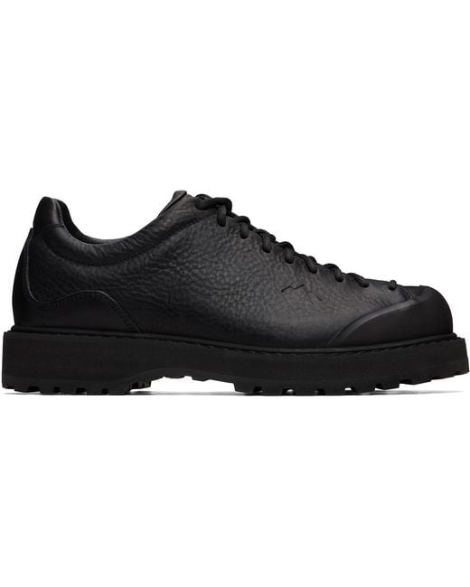 Diemme Black Ampezzo Leather Boots for men