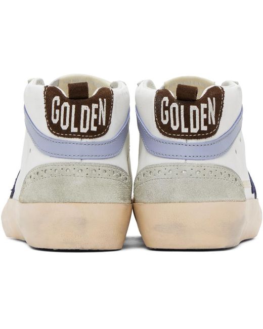Golden Goose Deluxe Brand Black Ssense Exclusive White Mid Star Sneakers