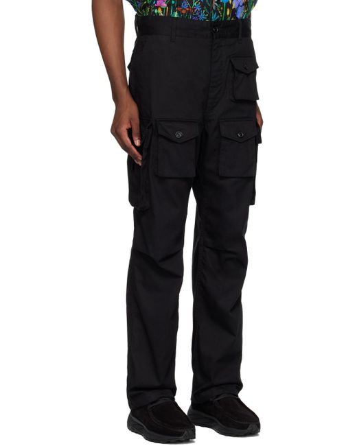 Engineered Garments Black Ssense Exclusive Fa Cargo Pants for men