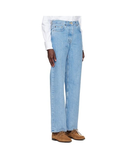 Thom Browne Blue Selvedge Denim Jeans