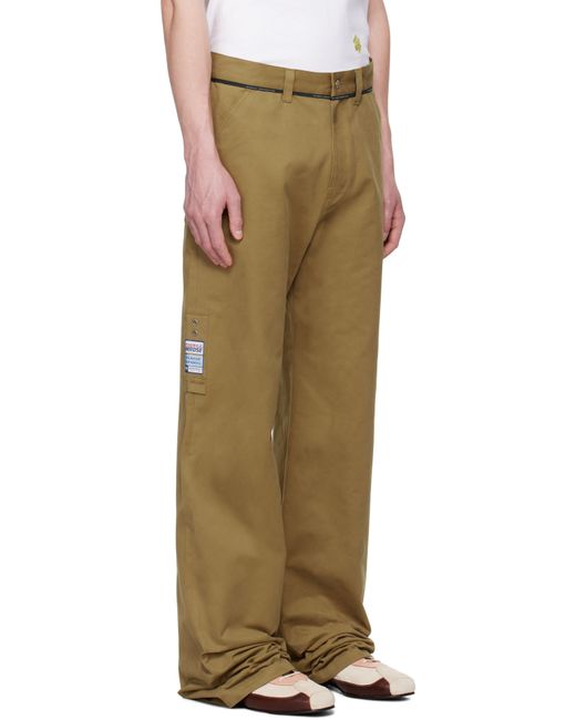 Martine Rose Khaki Carpenter Trousers in Natural for Men | Lyst