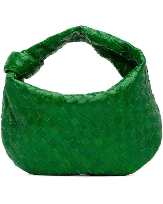 Bottega Veneta Green Teen Jodie Bag