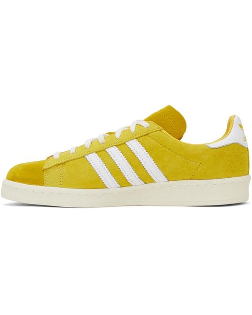 Adidas Originals スエード イエロー Campus 80s スニーカー カラー イエロー メンズ Lyst Adidas Originals スエード イエロー Campus 80s スニーカー カラー イエロー メンズ Lyst