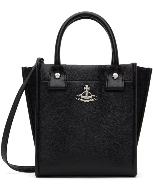 Vivienne Westwood Black Teddy Small Tote for men