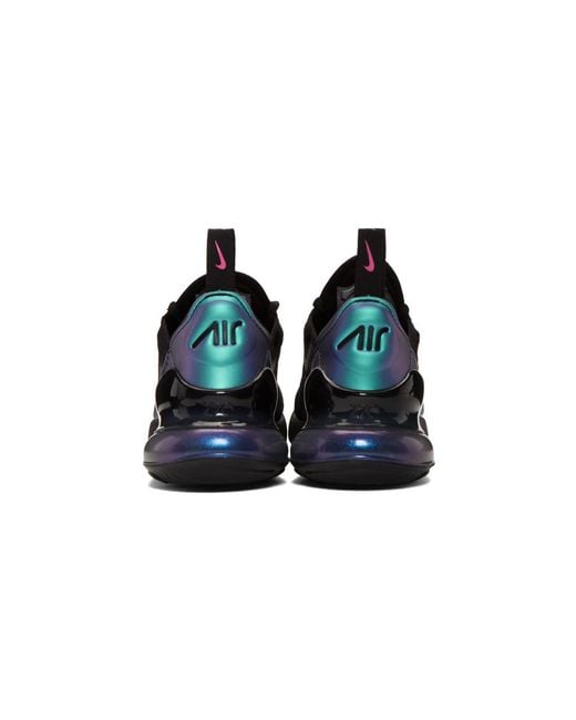 Nike Rubber Black And Purple Air Max 270 Sneakers | Lyst