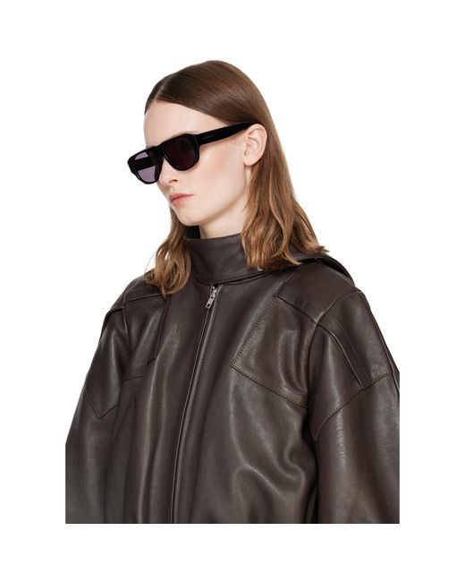 Givenchy Gray Gv Day Aviator Sunglasses
