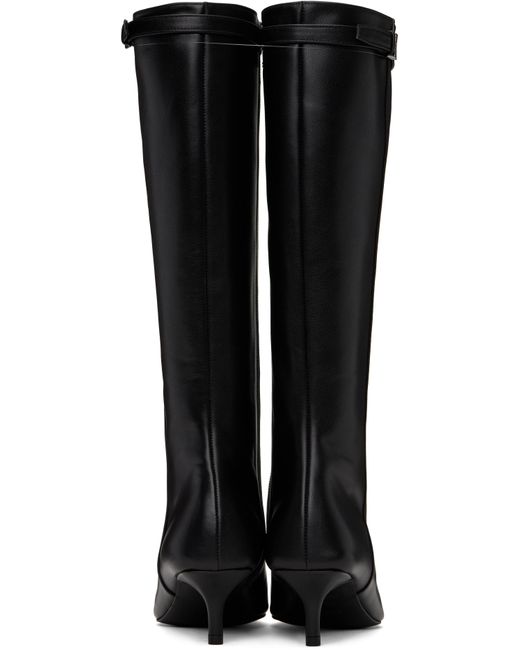 Juun.J ブラック Long ロングブーツ Black