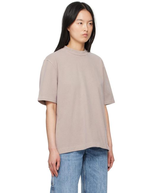 Our Legacy Multicolor Taupe Big T-Shirt
