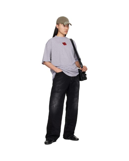 Balenciaga Black Relaxed Fit Jeans for men