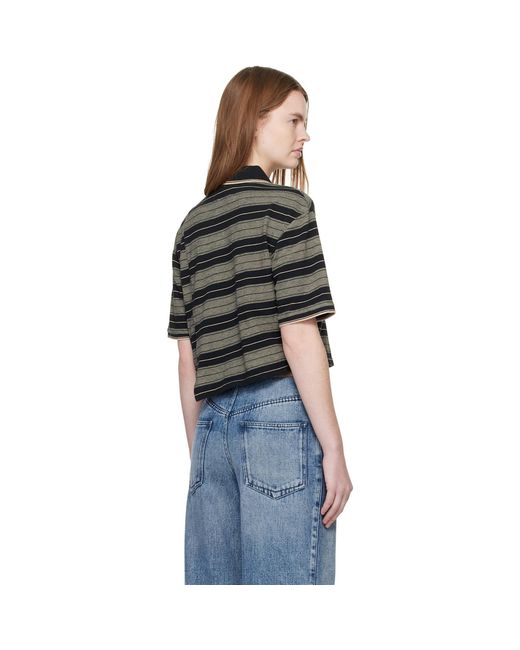 Isabel Marant Black Isalyne Polo