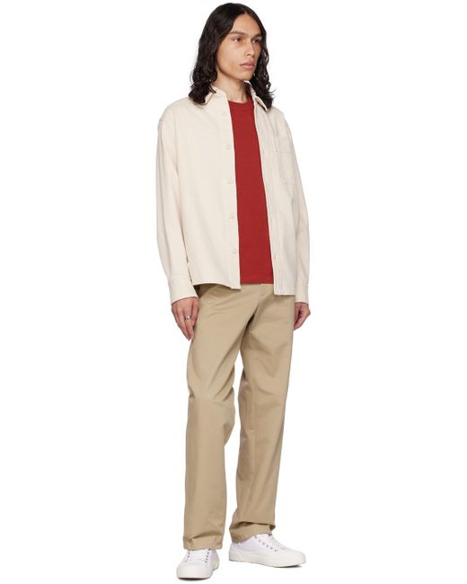 A.P.C. Multicolor . Off-white Basile Shirt for men