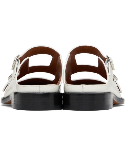 【関税込み】Marni ホワイト Bambi 3.0 ダブルバックル ミュール Marni ホワイト Bambi 3.0 ダブルバックル ミュール ブラック | Lyst